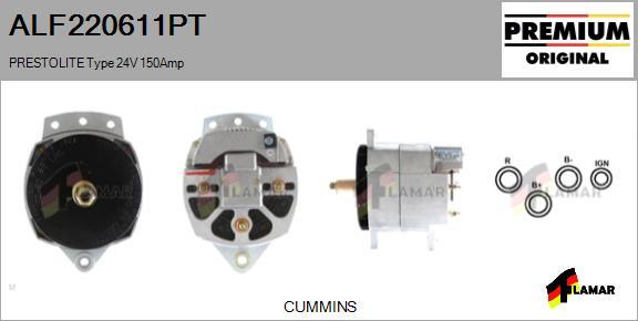 FLAMAR ALF220611PT - Alternator autospares.lv