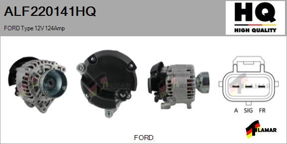 FLAMAR ALF220141HQ - Alternator autospares.lv