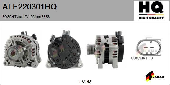 FLAMAR ALF220301HQ - Alternator autospares.lv