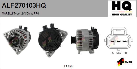 FLAMAR ALF270103HQ - Alternator autospares.lv