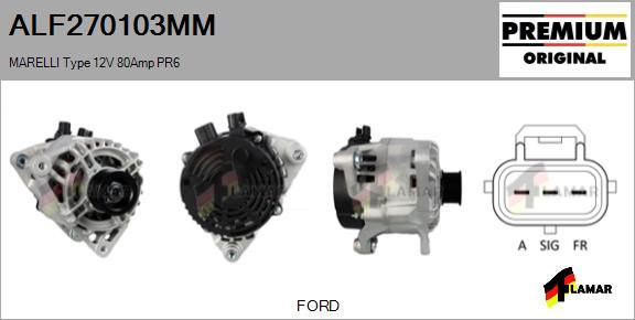 FLAMAR ALF270103MM - Alternator autospares.lv