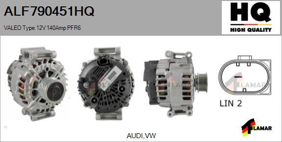 FLAMAR ALF790451HQ - Alternator autospares.lv