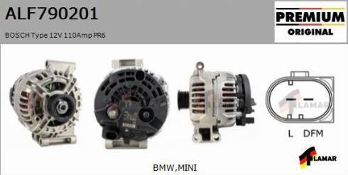 FLAMAR ALF790201
 - Alternator autospares.lv