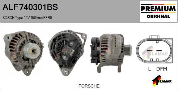 FLAMAR ALF740301BS - Alternator autospares.lv