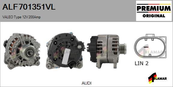 FLAMAR ALF701351VL - Alternator autospares.lv