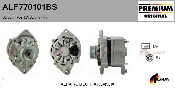 FLAMAR ALF770101BS - Alternator autospares.lv