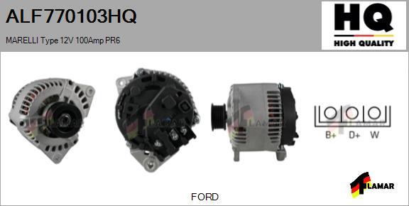 FLAMAR ALF770103HQ - Alternator autospares.lv