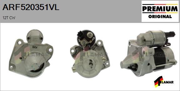 FLAMAR ARF520351VL - Starter autospares.lv