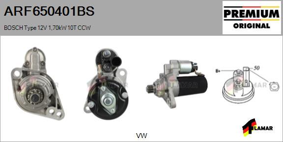 FLAMAR ARF650401BS - Starter autospares.lv