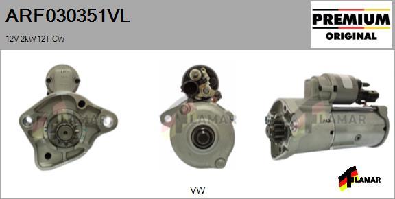 FLAMAR ARF030351VL - Starter autospares.lv