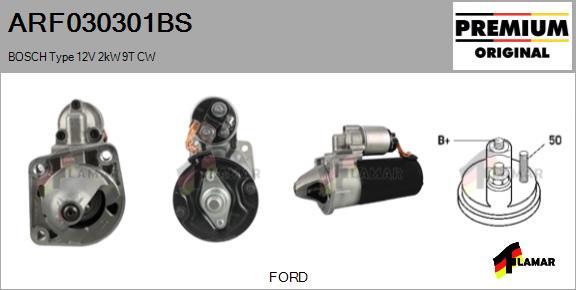 FLAMAR ARF030301BS - Starter autospares.lv