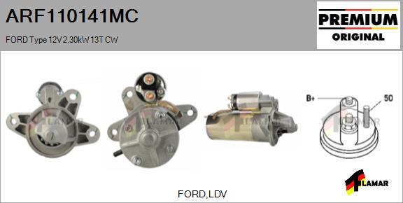 FLAMAR ARF110141MC - Starter autospares.lv