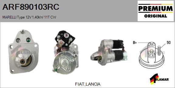 FLAMAR ARF890103RC - Starter autospares.lv