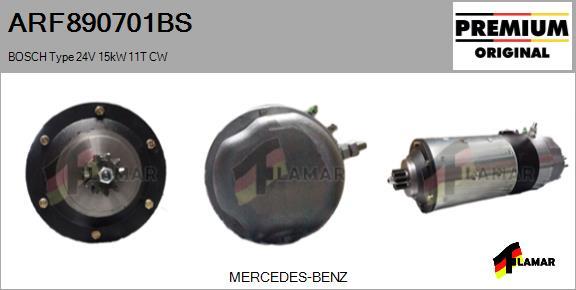 FLAMAR ARF890701BS - Starter autospares.lv