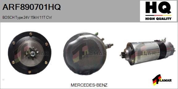 FLAMAR ARF890701HQ
 - Starter autospares.lv