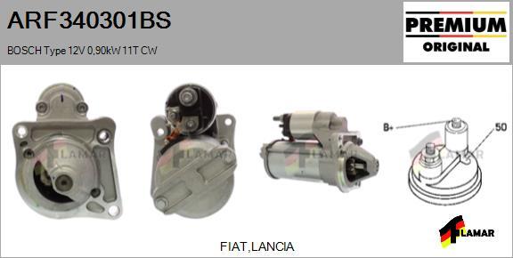 FLAMAR ARF340301BS - Starter autospares.lv