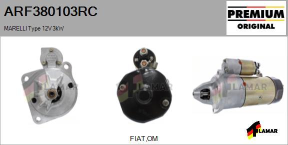 FLAMAR ARF380103RC
 - Starter autospares.lv