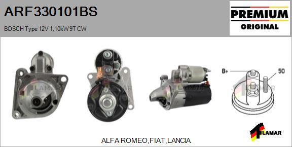 FLAMAR ARF330101BS - Starter autospares.lv