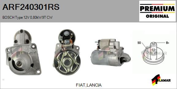 FLAMAR ARF240301RS - Starter autospares.lv