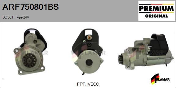 FLAMAR ARF750801BS - Starter autospares.lv