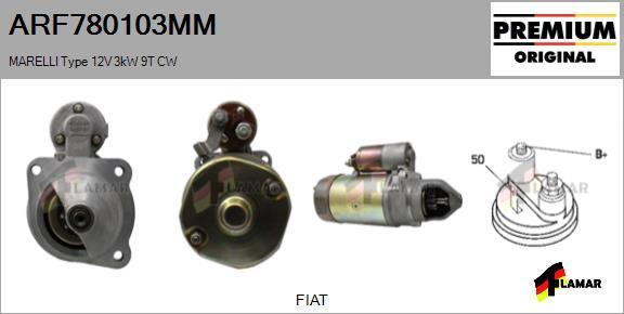 FLAMAR ARF780103MM - Starter autospares.lv