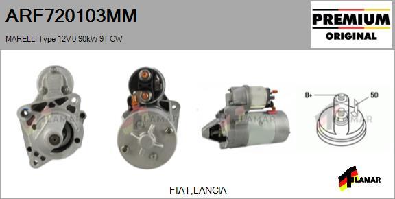 FLAMAR ARF720103MM - Starter autospares.lv