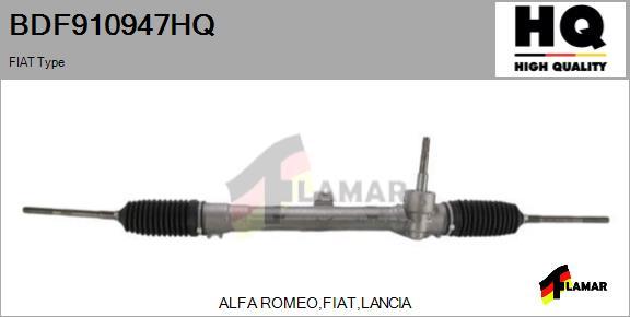 FLAMAR BDF910947HQ - Steering Gear autospares.lv