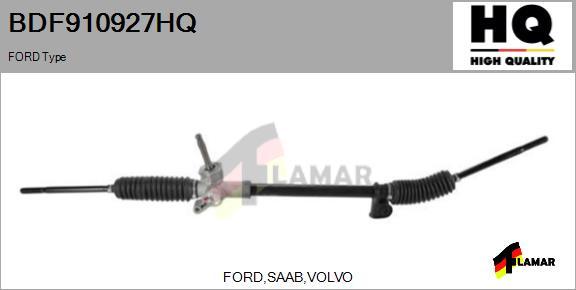 FLAMAR BDF910927HQ - Steering Gear autospares.lv