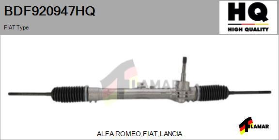 FLAMAR BDF920947HQ - Steering Gear autospares.lv