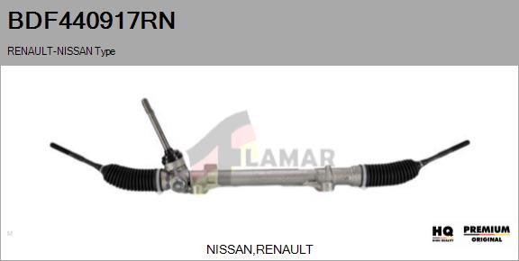 FLAMAR BDF440917RN - Steering Gear autospares.lv