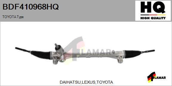 FLAMAR BDF410968HQ - Steering Gear autospares.lv