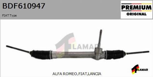 FLAMAR BDF610947
 - Steering Gear autospares.lv