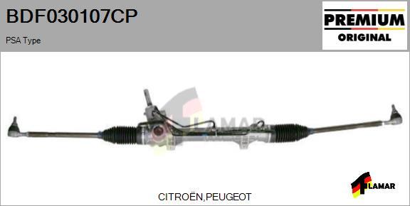 FLAMAR BDF030107CP - Steering Gear autospares.lv