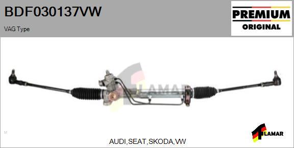 FLAMAR BDF030137VW
 - Steering Gear autospares.lv