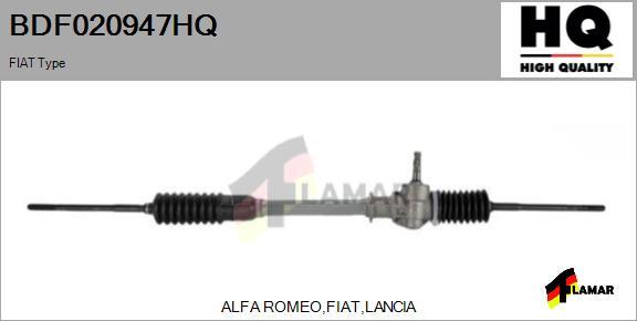 FLAMAR BDF020947HQ - Steering Gear autospares.lv