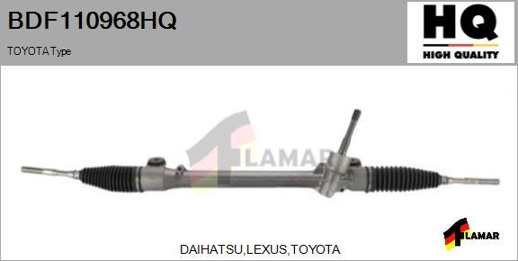 FLAMAR BDF110968HQ - Steering Gear autospares.lv