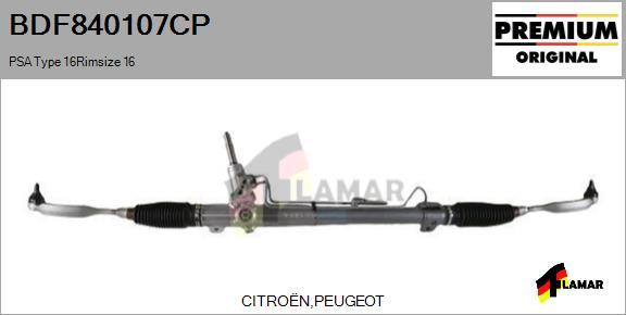 FLAMAR BDF840107CP - Steering Gear autospares.lv