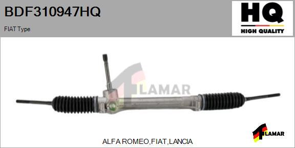 FLAMAR BDF310947HQ - Steering Gear autospares.lv