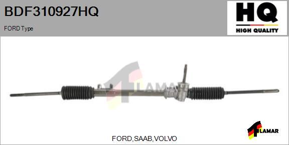 FLAMAR BDF310927HQ - Steering Gear autospares.lv