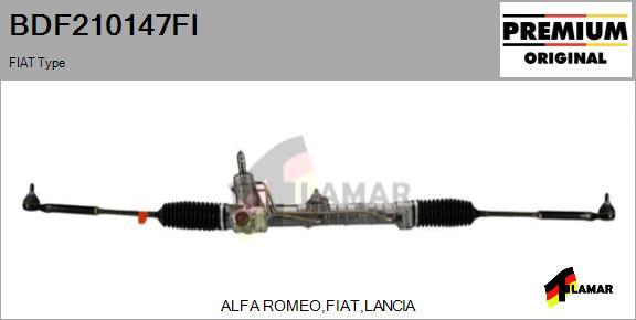 FLAMAR BDF210147FI - Steering Gear autospares.lv