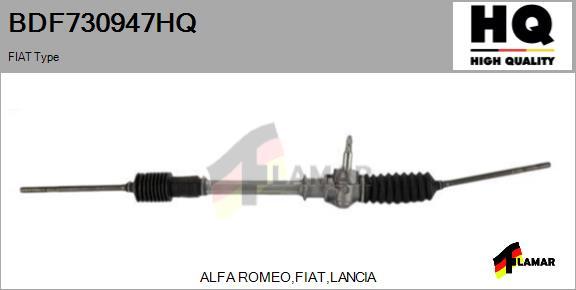 FLAMAR BDF730947HQ - Steering Gear autospares.lv