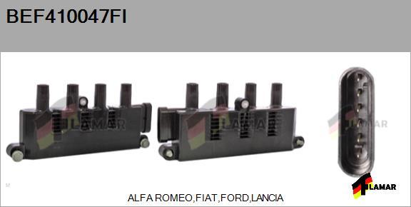 FLAMAR BEF410047FI - Ignition Coil autospares.lv