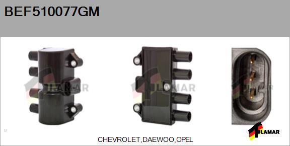 FLAMAR BEF510077GM - Ignition Coil autospares.lv