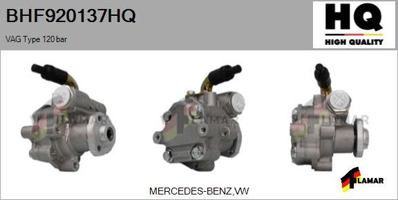 FLAMAR BHF920137HQ - Hydraulic Pump, steering system autospares.lv