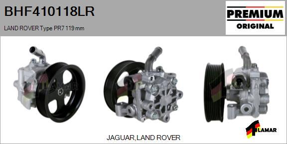 FLAMAR BHF410118LR - Hydraulic Pump, steering system autospares.lv