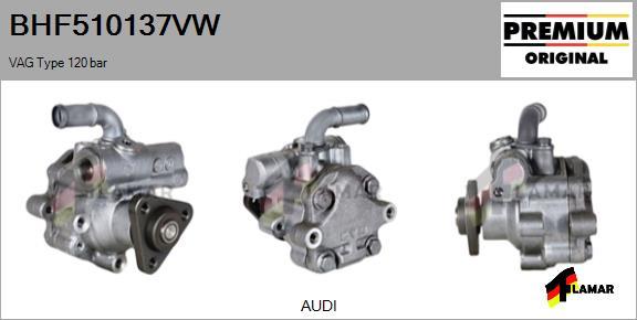 FLAMAR BHF510137VW - Hydraulic Pump, steering system autospares.lv