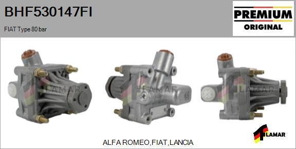 FLAMAR BHF530147FI - Hydraulic Pump, steering system autospares.lv