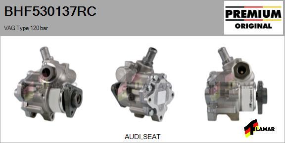 FLAMAR BHF530137RC - Hydraulic Pump, steering system autospares.lv