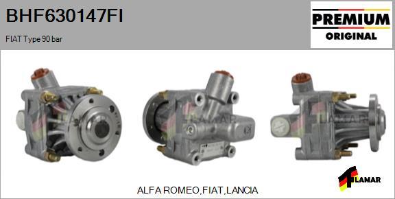 FLAMAR BHF630147FI - Hydraulic Pump, steering system autospares.lv