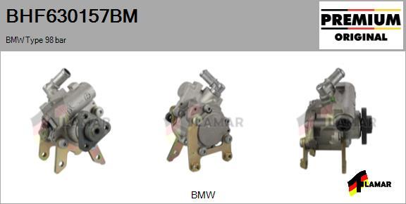 FLAMAR BHF630157BM - Hydraulic Pump, steering system autospares.lv